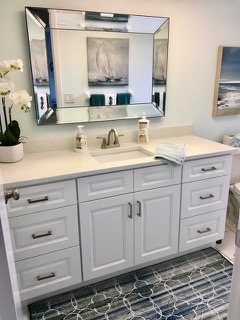 Bath Vanity Tahoe White Cabinets