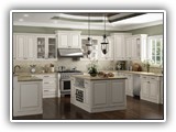Kitchen Cabinets in Charleston Antique White